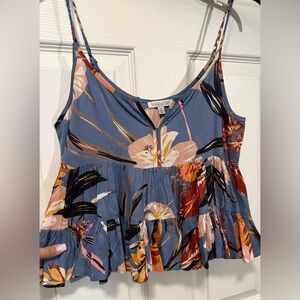 Patrons of Peace Multicolor Floral tank top